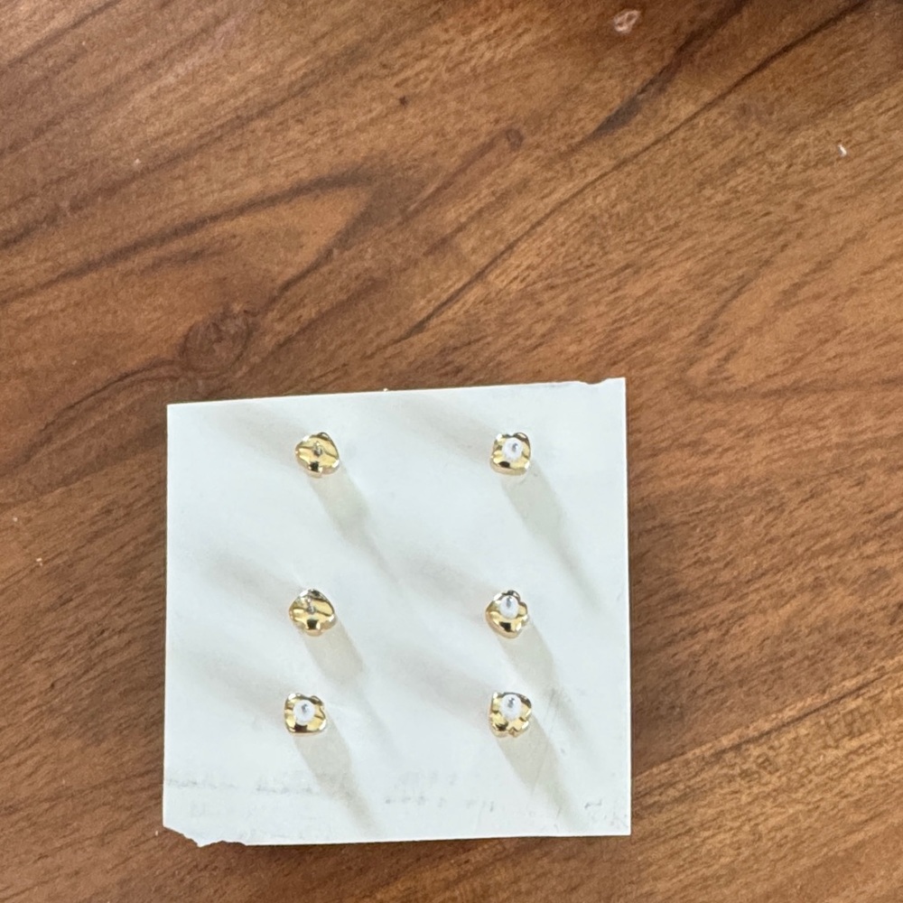 Kate Spade x Target Earring Set with Fun Designs - Picture 2 of 2
